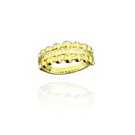AN BOLINHAS C/ZIRCONIA CENTRAL