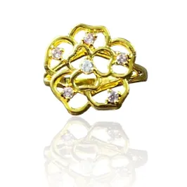 ANEL FLOR ZIRC ROSA