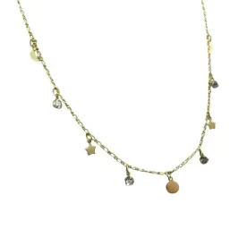 CHOKER CRISTAIS ESTR E LUA