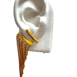 EAR CUFF C/FRANJA ZIRCONIAS