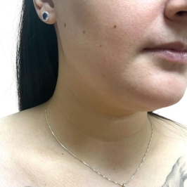 CONJ PEDRA AZUL OVAL AG925