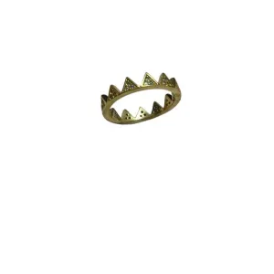 ANEL TRIANGULOS CRAVEJADOS