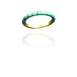 MEIA ALIANÇA TURQUESA