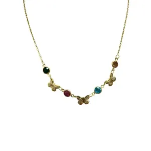 CHOKER BORB CRISTAIS COLOR