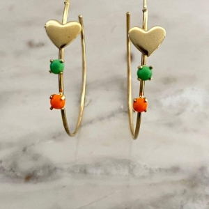 ARG G CORAÇÃO E PONTOS COLORIDOS