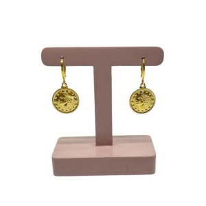 ARGOLA C/MEDALHA ROSTO