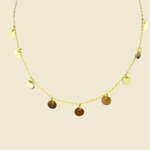 CHOKER PLAQUINHAS LISAS