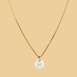 COR VENEZ LETRA H MADREPEROLA