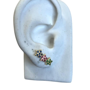 EAR CUFF ESTRELA COLORIDA