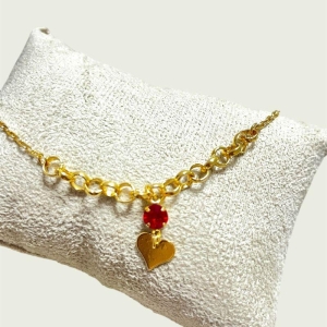 PULS PING CORAÇÃO ZIRC VERMELHA