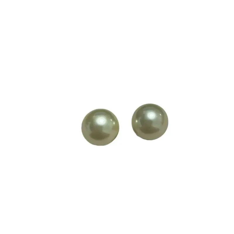 BRINCO DOURADO PÉROLA 1.4 CM