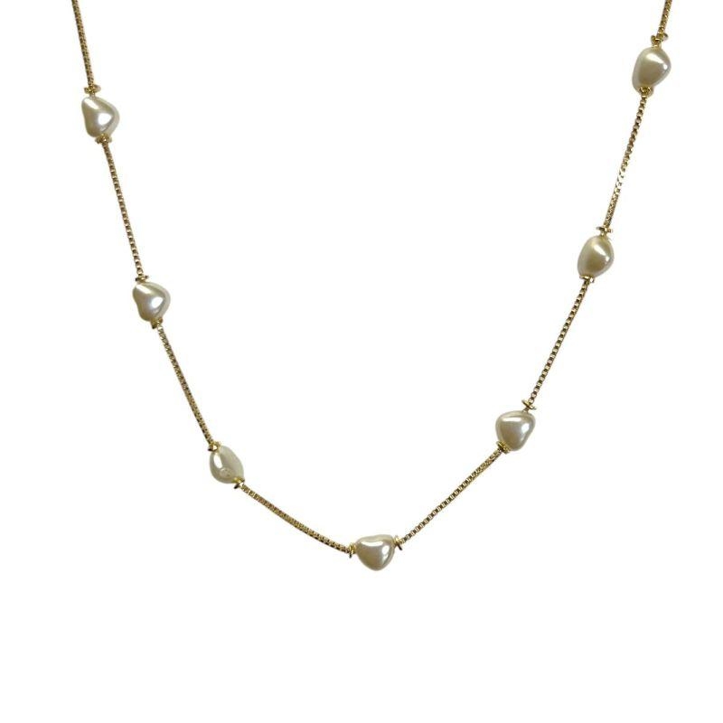 CHOKER PÉROLAS CORAÇÃO