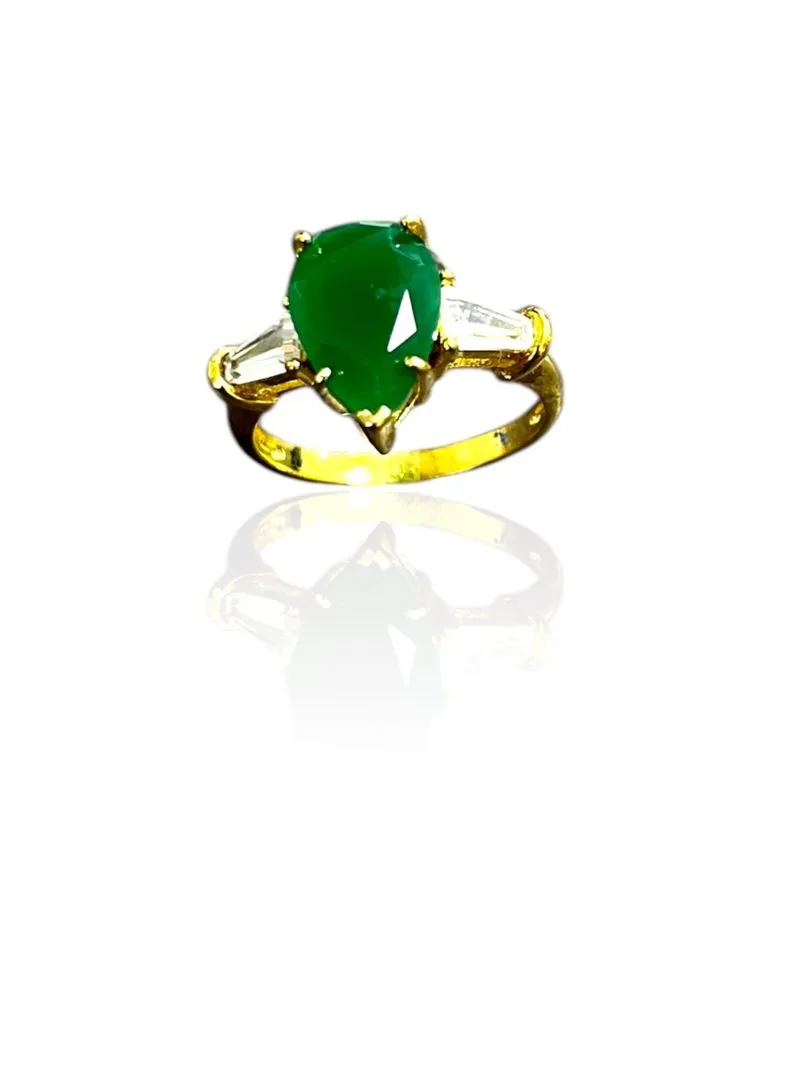 ANEL GOTA VERDE