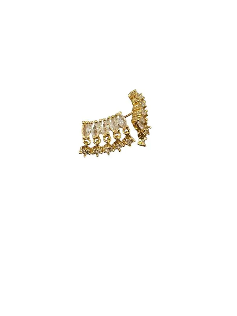 BR EAR CUFF ZIRC PEND
