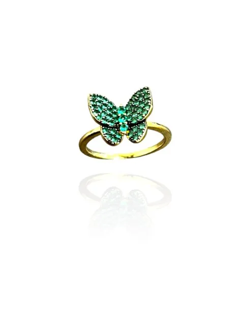 AN BORBOLETA  VERDE