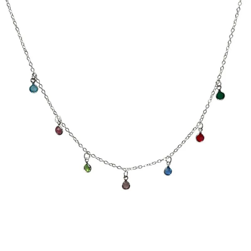 CHOKERS CRISTAIS COLOR